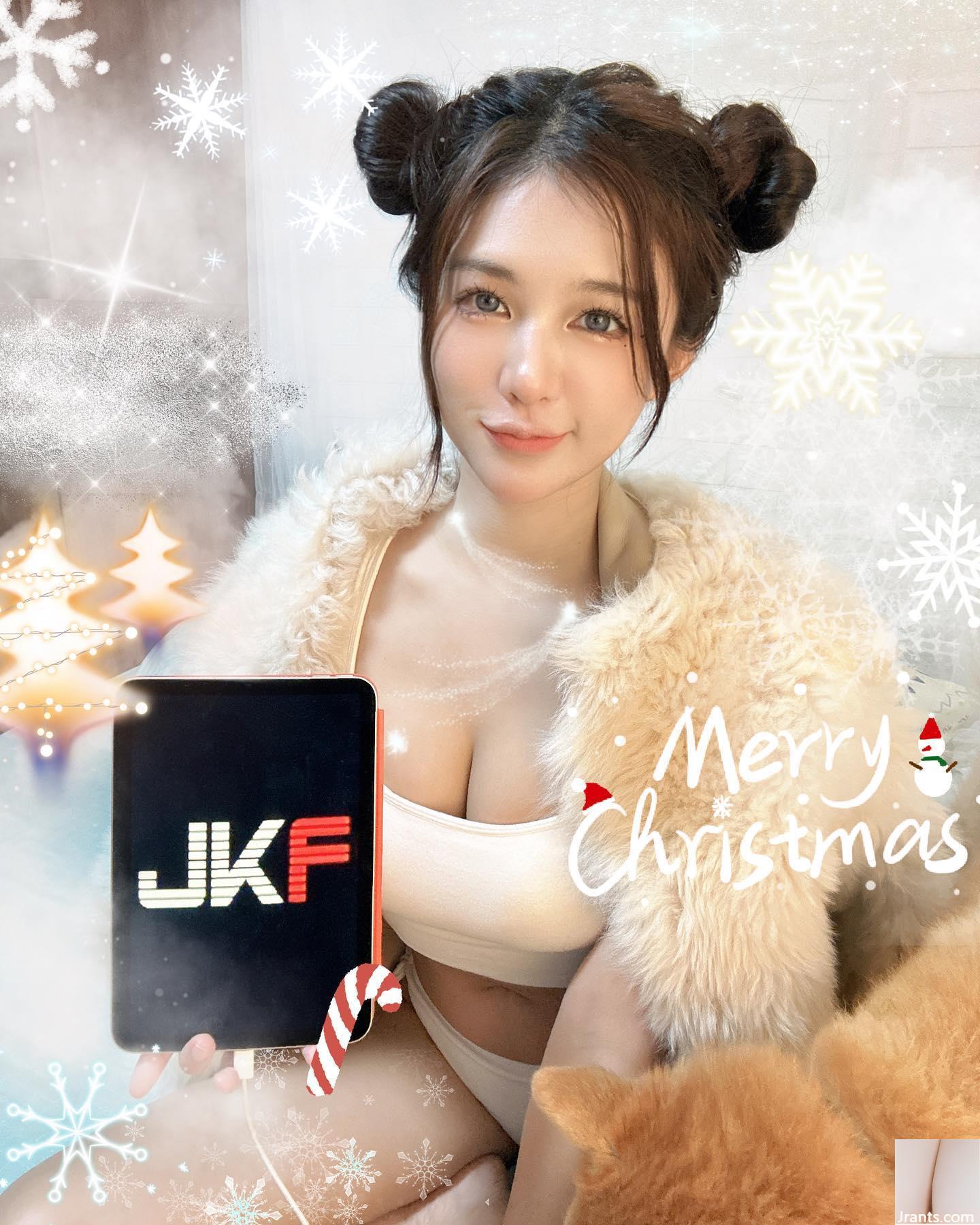 Người đẹp trực tuyến gợi cảm “Zhijun Jun” có khe ngực chữ V sâu và tuyệt đẹp (28P) - Ảnh 20