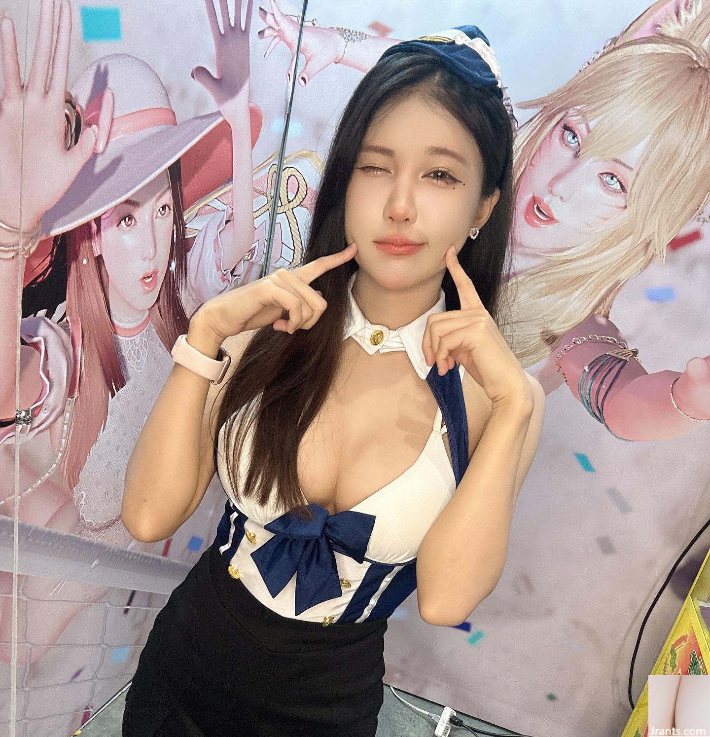 Người đẹp trực tuyến gợi cảm “Zhijun Jun” có khe ngực chữ V sâu và tuyệt đẹp (28P) - Ảnh 26