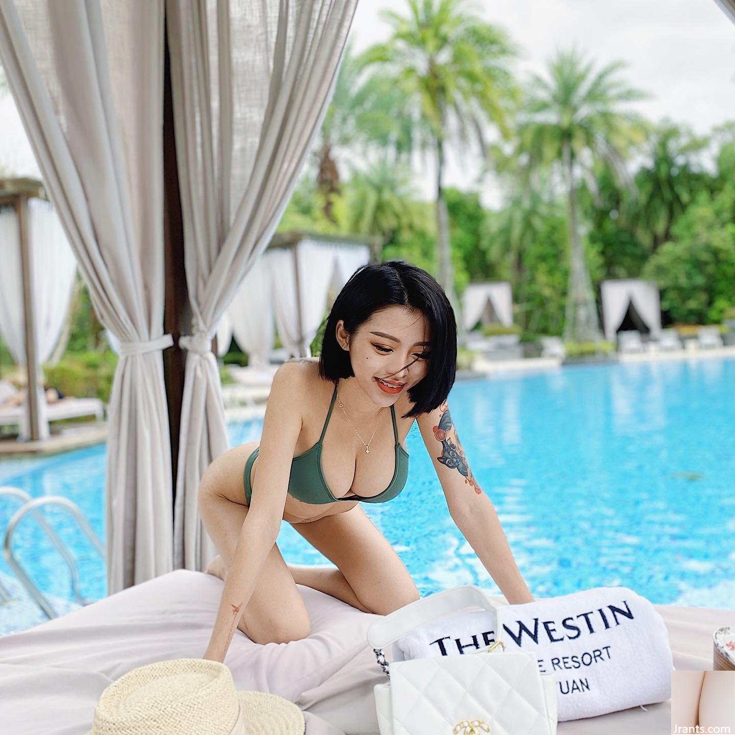 Khí chất xinh đẹp “Beautiful Daji” ngọt ngào nhưng vẫn gợi cảm và có bộ ngực đẹp. Góc nhìn quá xấu (35P) - Ảnh 4