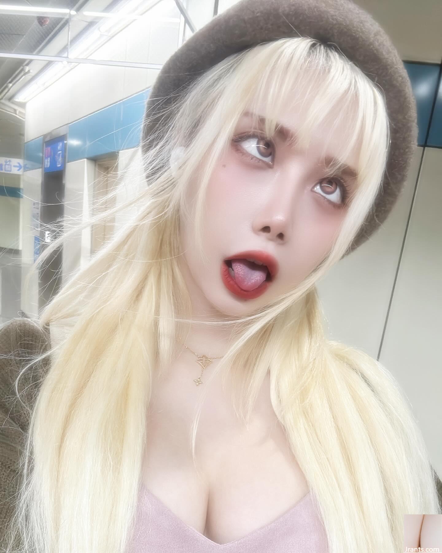 Vòng một đáng tự hào của hot girl ngọt ngào “Haruka Yunxi” bị lộ hết (26P - Ảnh 20