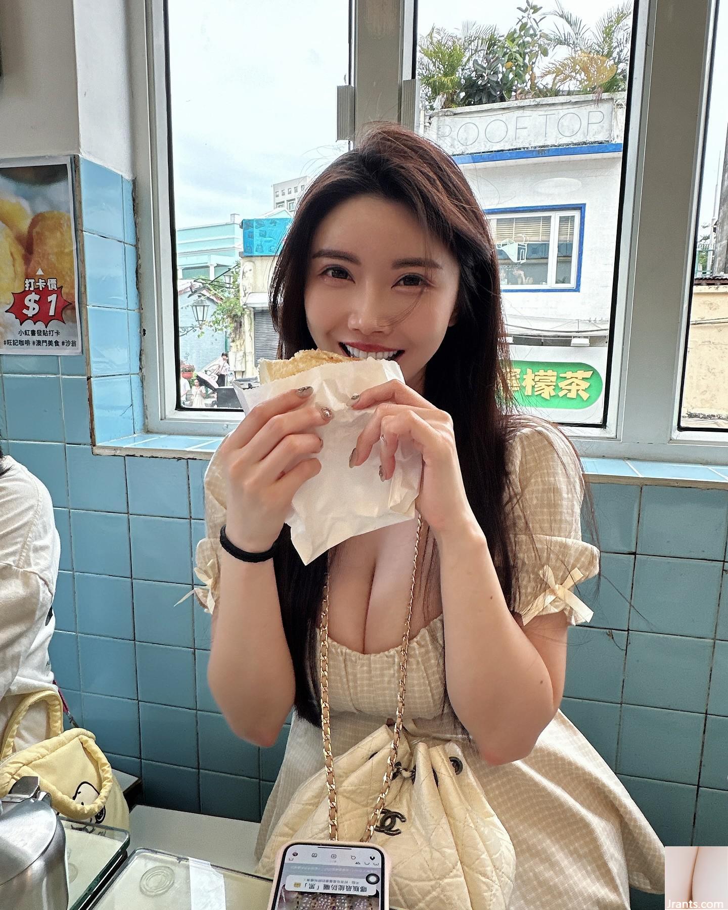 Những hình ảnh bắt mắt của người nổi tiếng ngực khủng trên Internet “Yao Caichen” sẽ chinh phục ánh nhìn của bạn (31P) - Ảnh 8