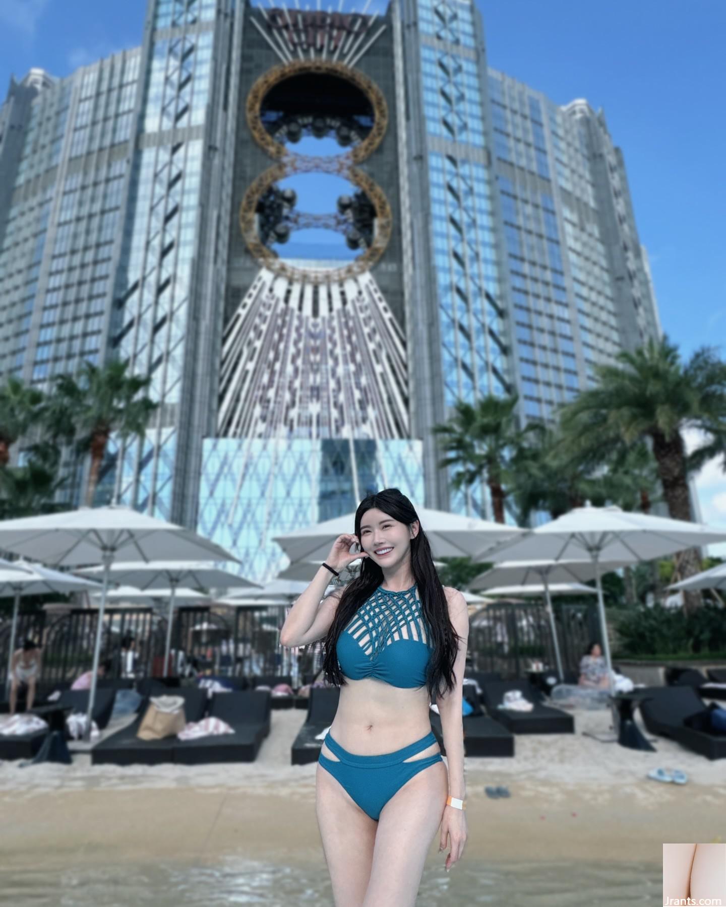 Những hình ảnh bắt mắt của người nổi tiếng ngực khủng trên Internet “Yao Caichen” sẽ chinh phục ánh nhìn của bạn (31P) - Ảnh 9