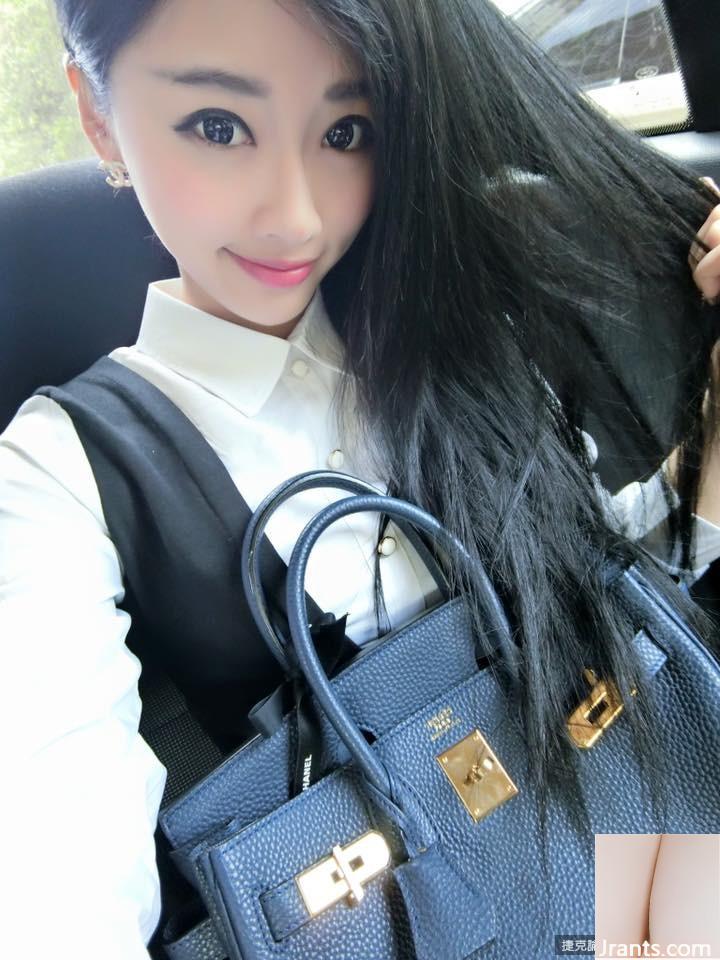 Cô gái cao gợi cảm với đôi mắt điện ~ Yang Fei’er ~ Bức ảnh tự chụp bộ ngực nhỏ lộ ra bên bờ sông rất bắt mắt (37P) - Ảnh 5