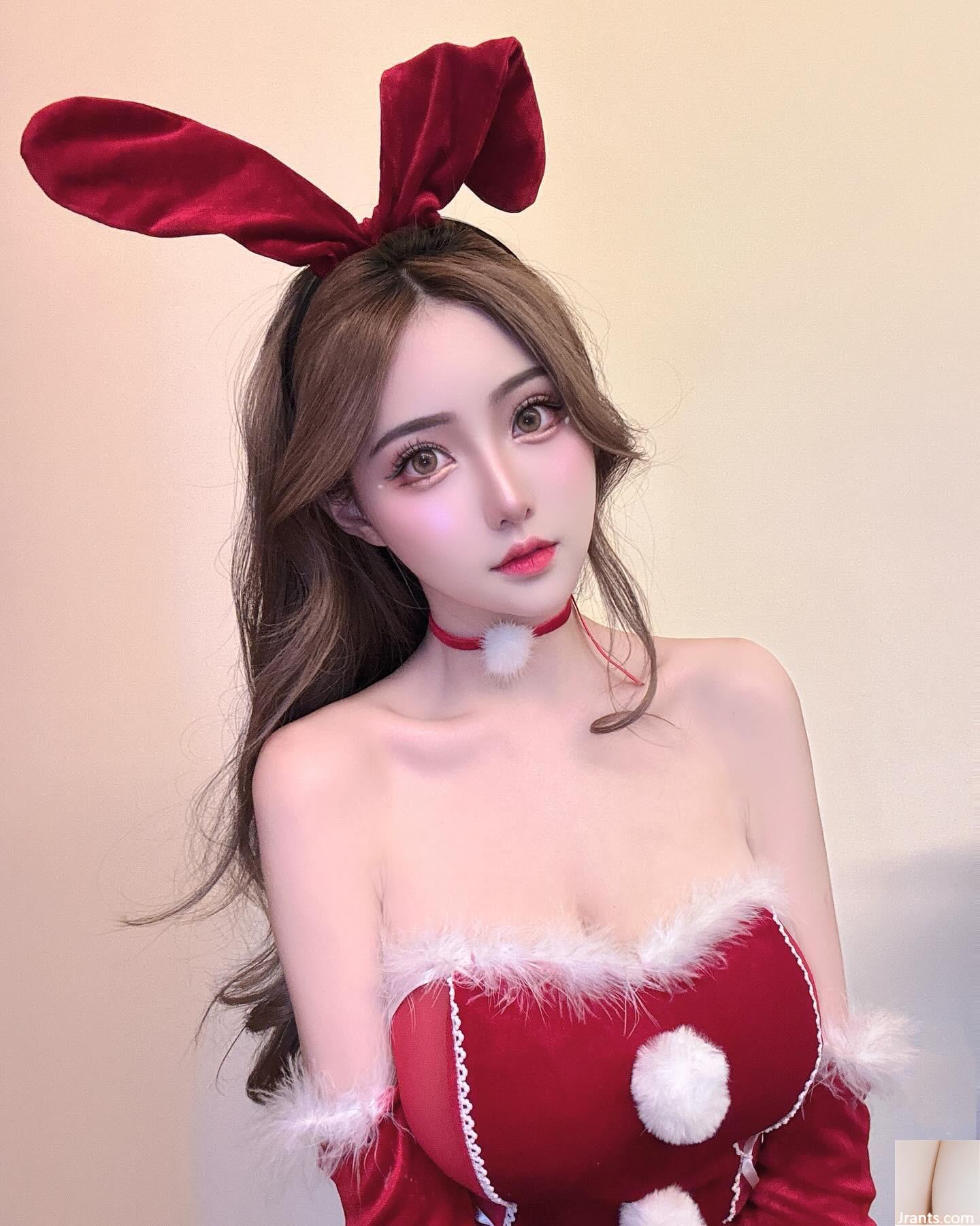 “Hi_821821 The Rain Stops” cực quyến rũ lộ rõ ​​đường cong chữ S nóng bỏng (24P) - Ảnh 18