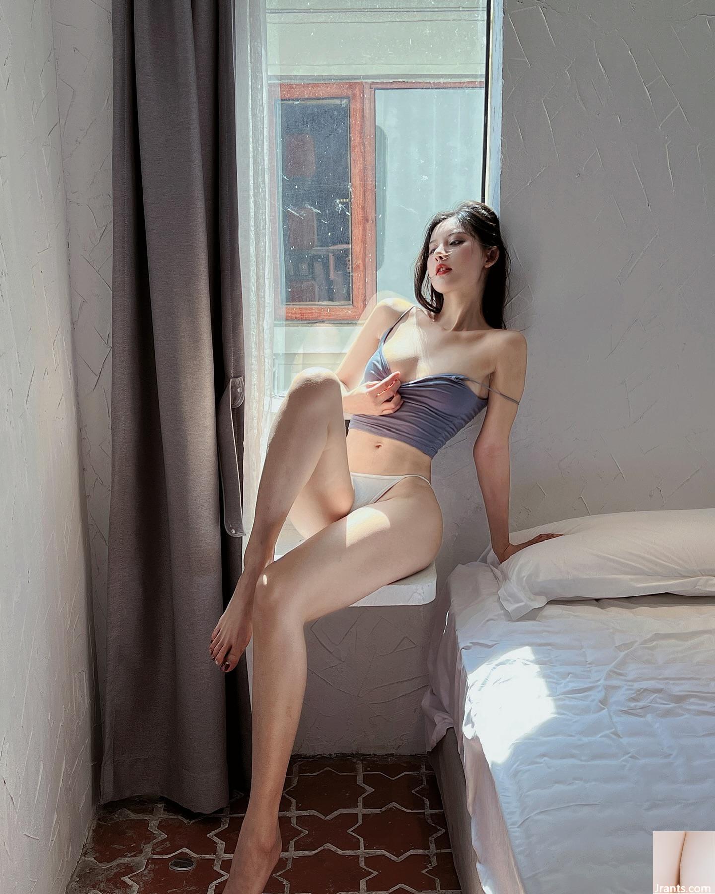 Cô gái “A'Zhu” có đường cong quyến rũ với bộ ngực khủng có thân hình nóng bỏng đến mức hôi (19P) - Ảnh 8