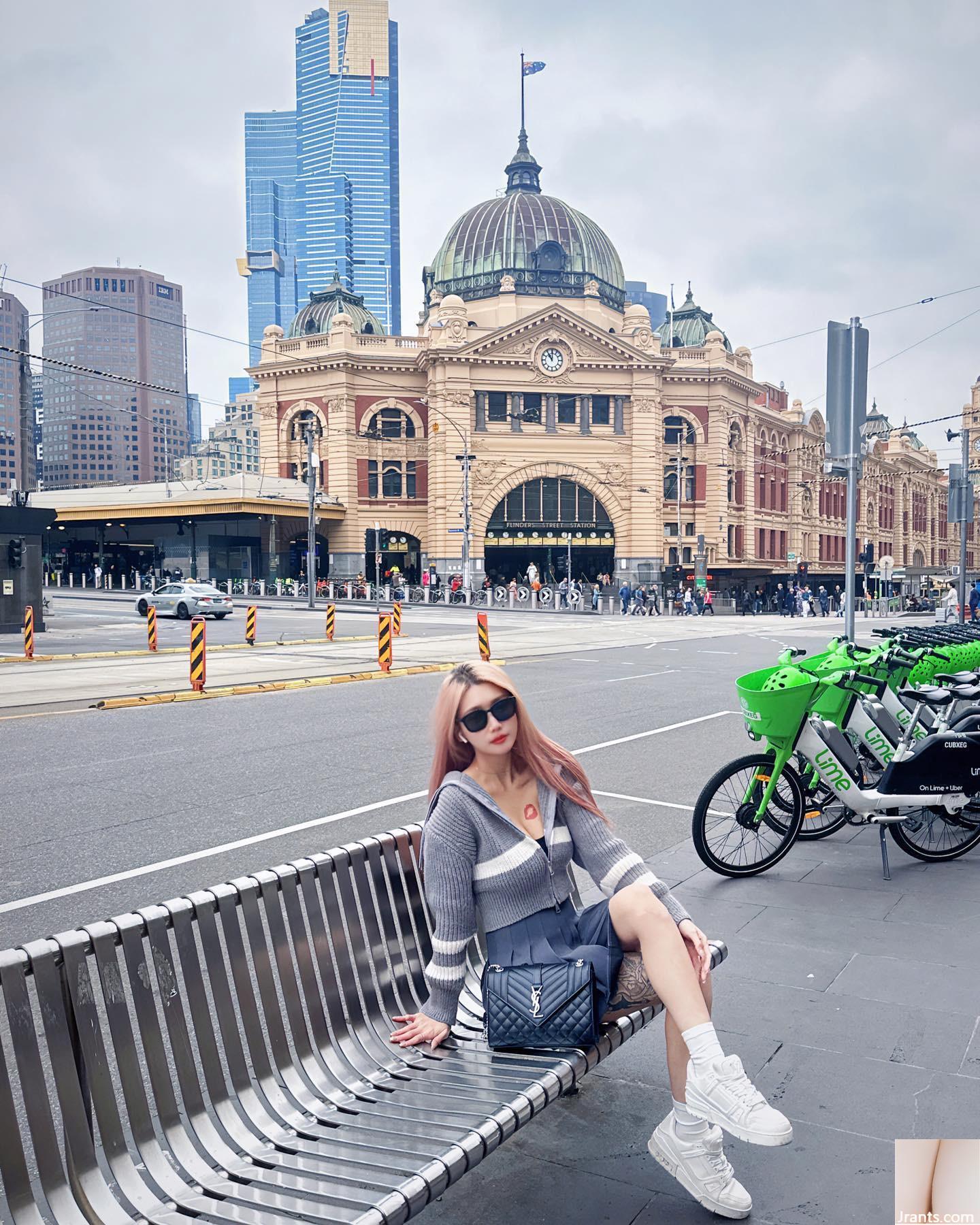 Đường cong quyến rũ “Cen Cen” với bộ ngực khủng và cắt thấp thực sự hoàn hảo và biểu cảm quyến rũ (16P) - Ảnh 16