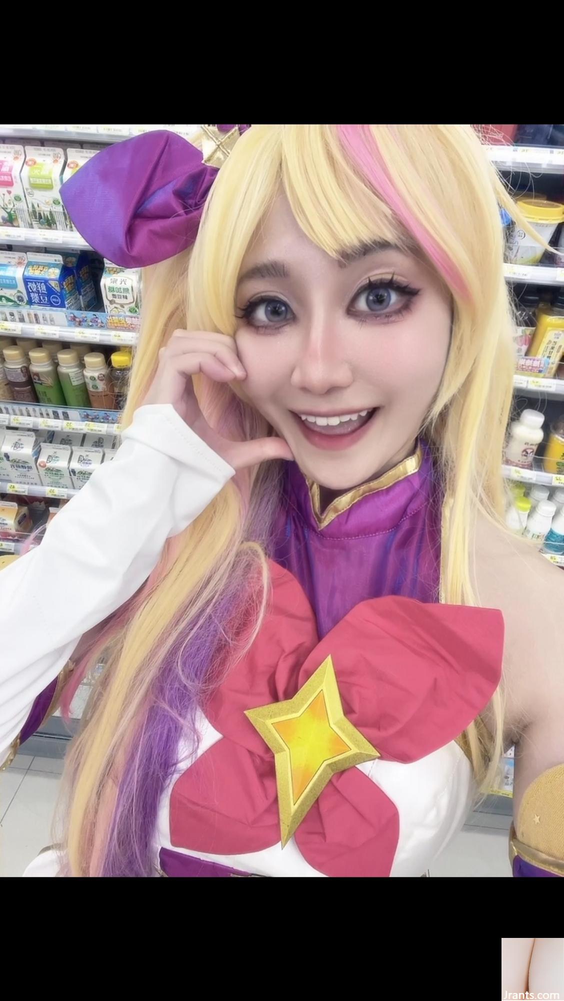 Cô gái siêu dễ thương “Nữ thần tương phản Han Han'er” có đôi mắt tương phản tuyệt vời và rất có khả năng phóng điện (13P) - Ảnh 7