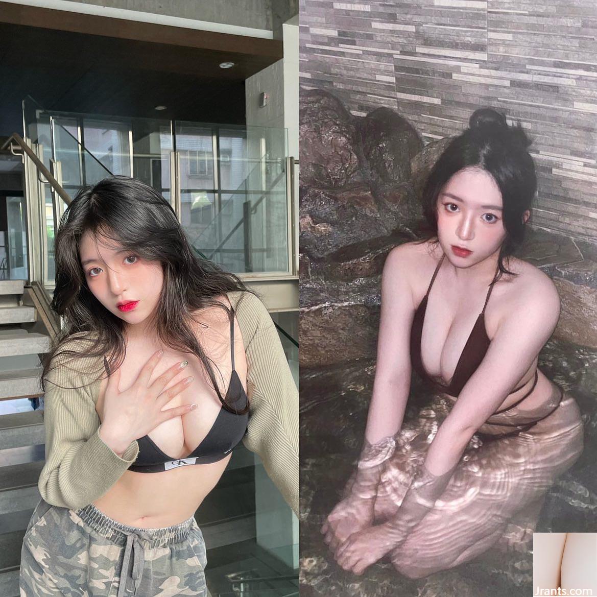 Thân hình trắng trẻo và dịu dàng “Qiu Zhiqi” với bộ ngực khủng khiến người ta chảy nước dãi mũi và mê mẩn (16P) ( - Ảnh 10