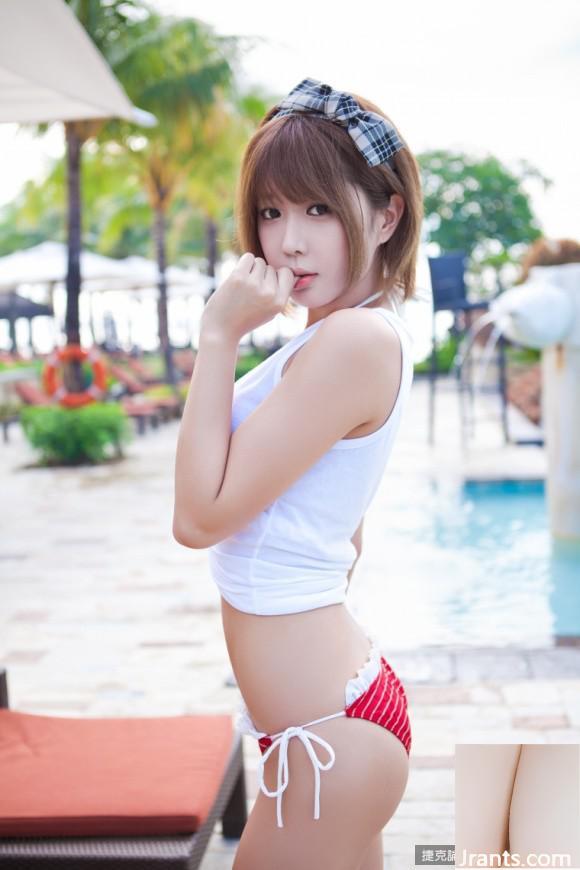 Bộ bikini đỏ gợi cảm của Xu Yunmei (29P - Ảnh 4