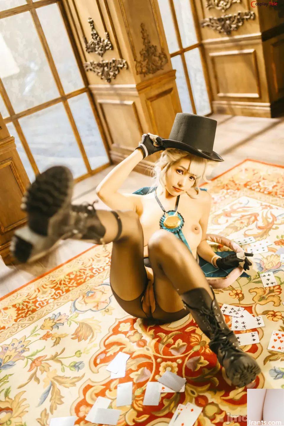 Mu Mu Momo cosplay Lynette – Genshin Impact (84P) - Ảnh 16