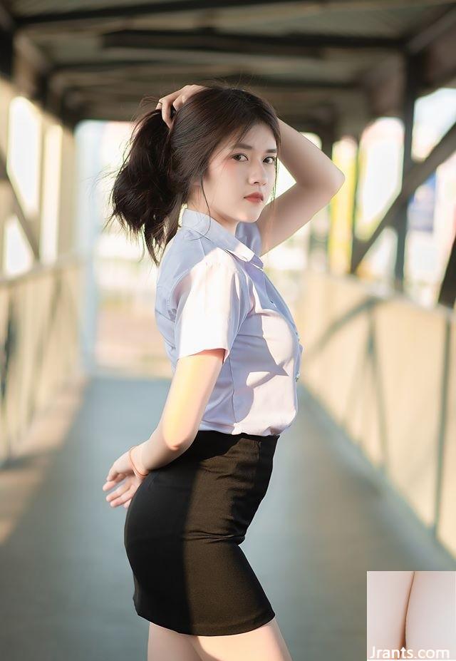 Cặp mông xinh đẹp của nữ sinh Thái Lan đáng bị quất roi (14P) - Ảnh 6