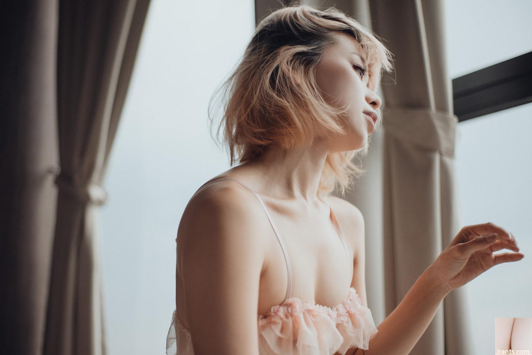 (Đen) Cô gái Nhật Bản khoe vóc dáng phóng khoáng, làn da trắng nõn, dịu dàng như búp bê (38P) - Ảnh 29