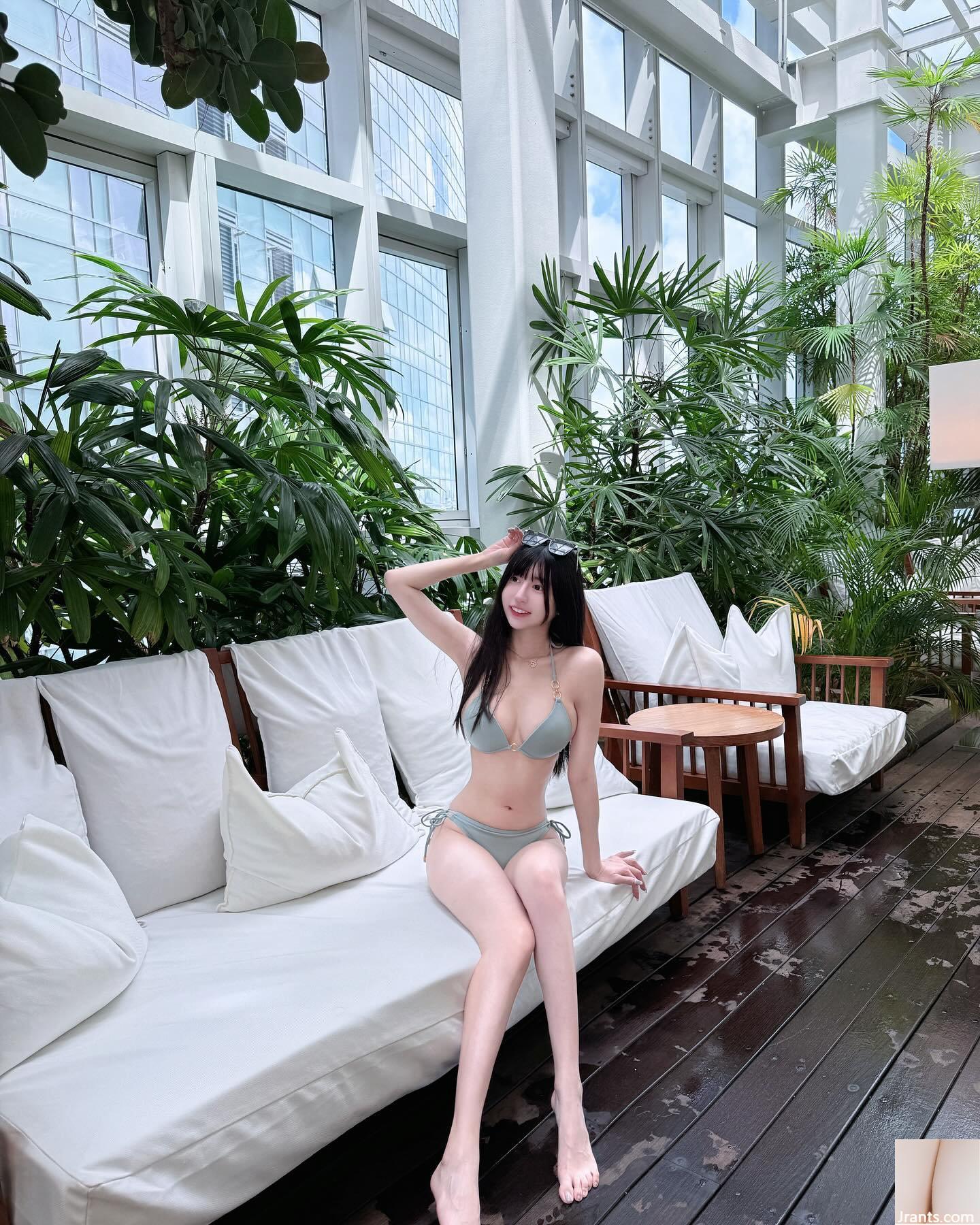 Bộ ngực đầy đặn của “Zhen'er Anna” tràn ngập sự cám dỗ cực độ từ góc nhìn tà ác (23P) - Ảnh 11