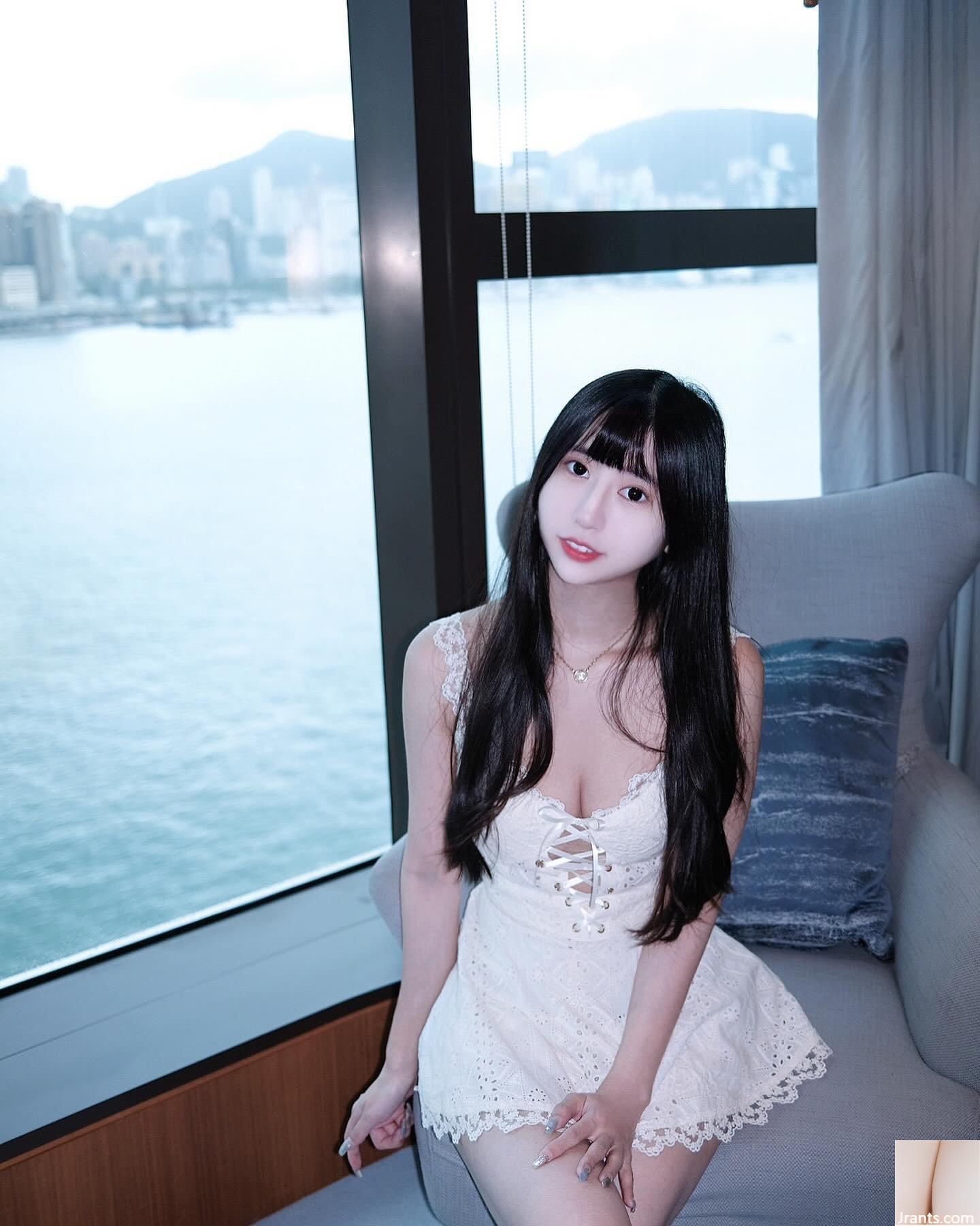 Bộ ngực đầy đặn của “Zhen'er Anna” tràn ngập sự cám dỗ cực độ từ góc nhìn tà ác (23P) - Ảnh 3