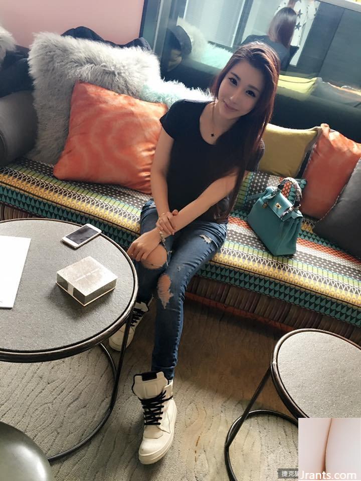 Người yêu nghiệp dư 32C ~ Zhang Xiaoyu ~ ăn bánh thấp có rãnh sâu (27P) - Ảnh 5