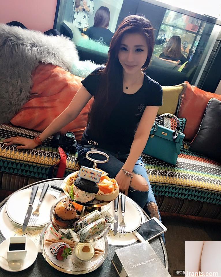 Người yêu nghiệp dư 32C ~ Zhang Xiaoyu ~ ăn bánh thấp có rãnh sâu (27P) - Ảnh 6