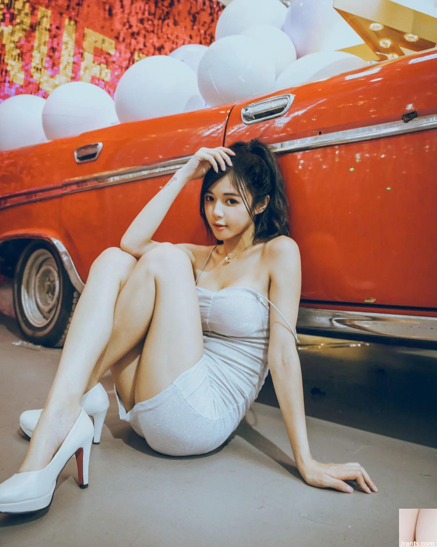 Hình ảnh hot girl hàng đầu “ning_7.9” với đường rãnh sâu và đầy đặn quá hấp dẫn (20P) - Ảnh 14