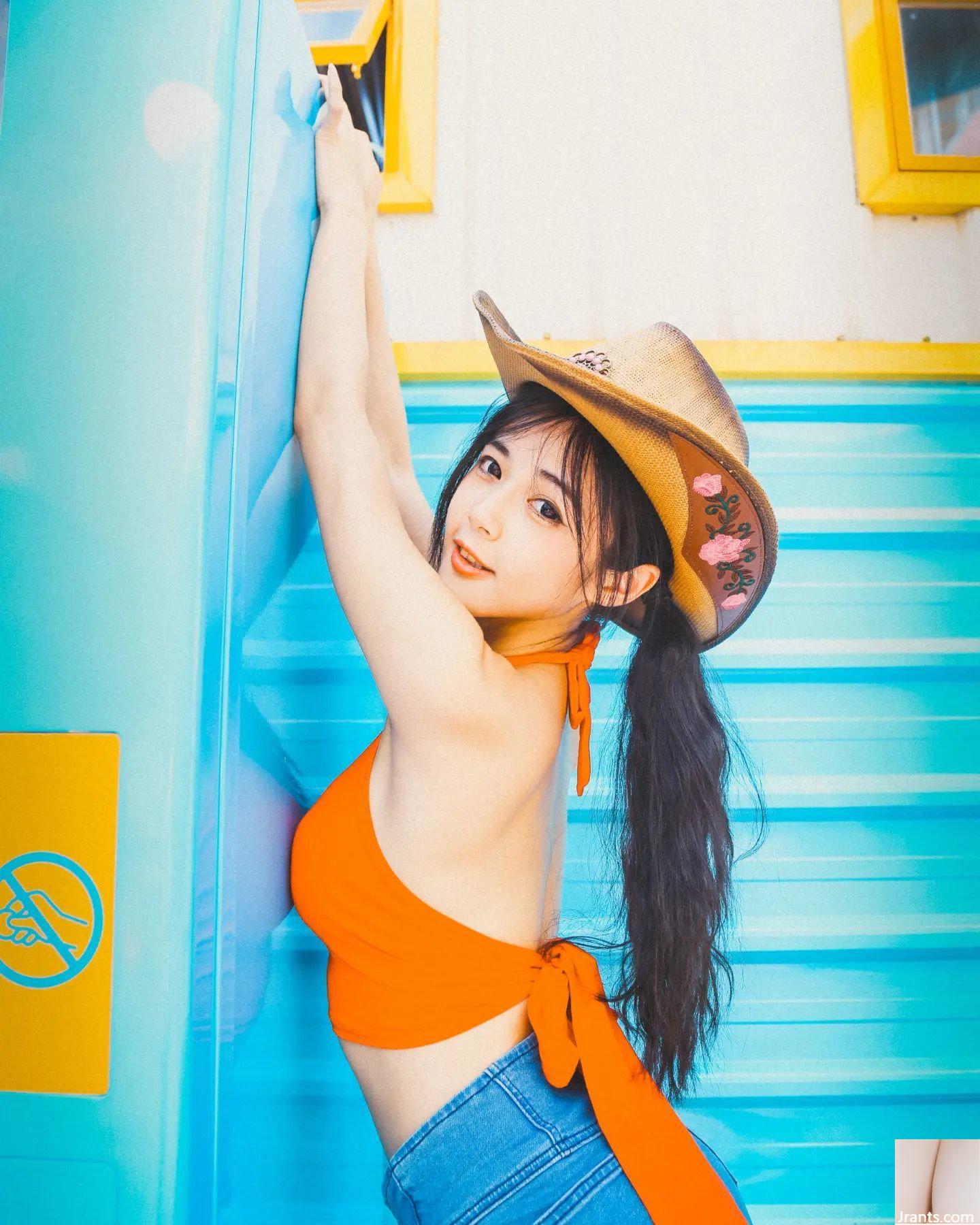 Hình ảnh hot girl hàng đầu “ning_7.9” với đường rãnh sâu và đầy đặn quá hấp dẫn (20P) - Ảnh 15