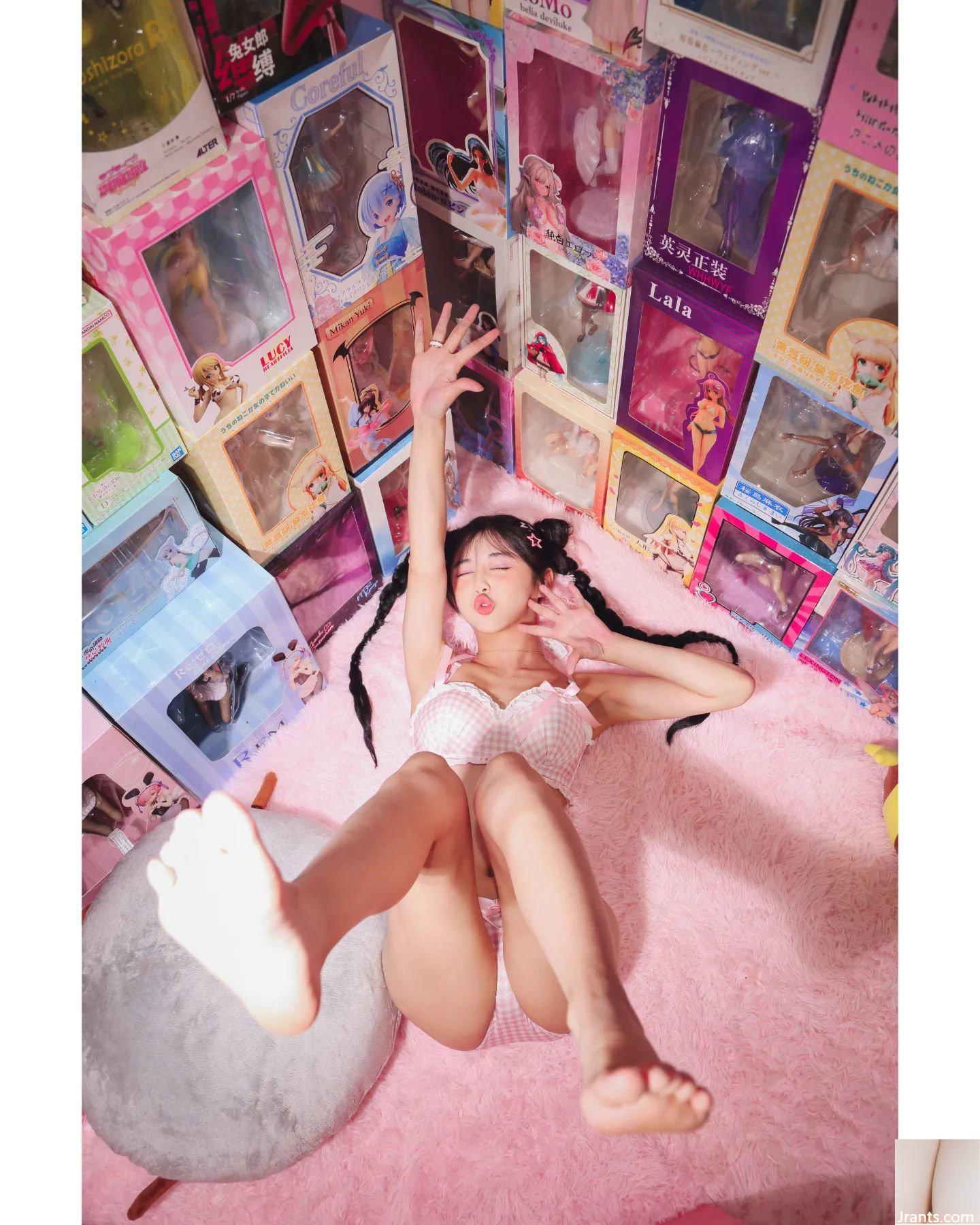 Hình ảnh hot girl hàng đầu “ning_7.9” với đường rãnh sâu và đầy đặn quá hấp dẫn (20P) - Ảnh 18