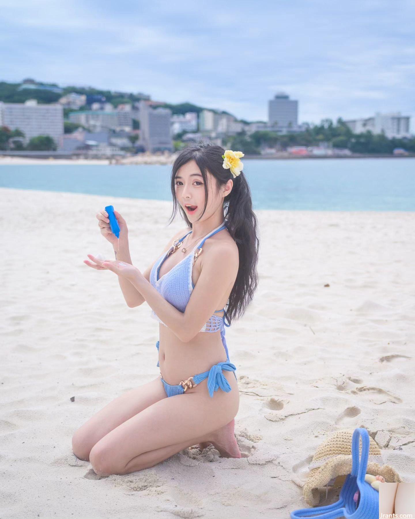 Hình ảnh hot girl hàng đầu “ning_7.9” với đường rãnh sâu và đầy đặn quá hấp dẫn (20P) - Ảnh 5