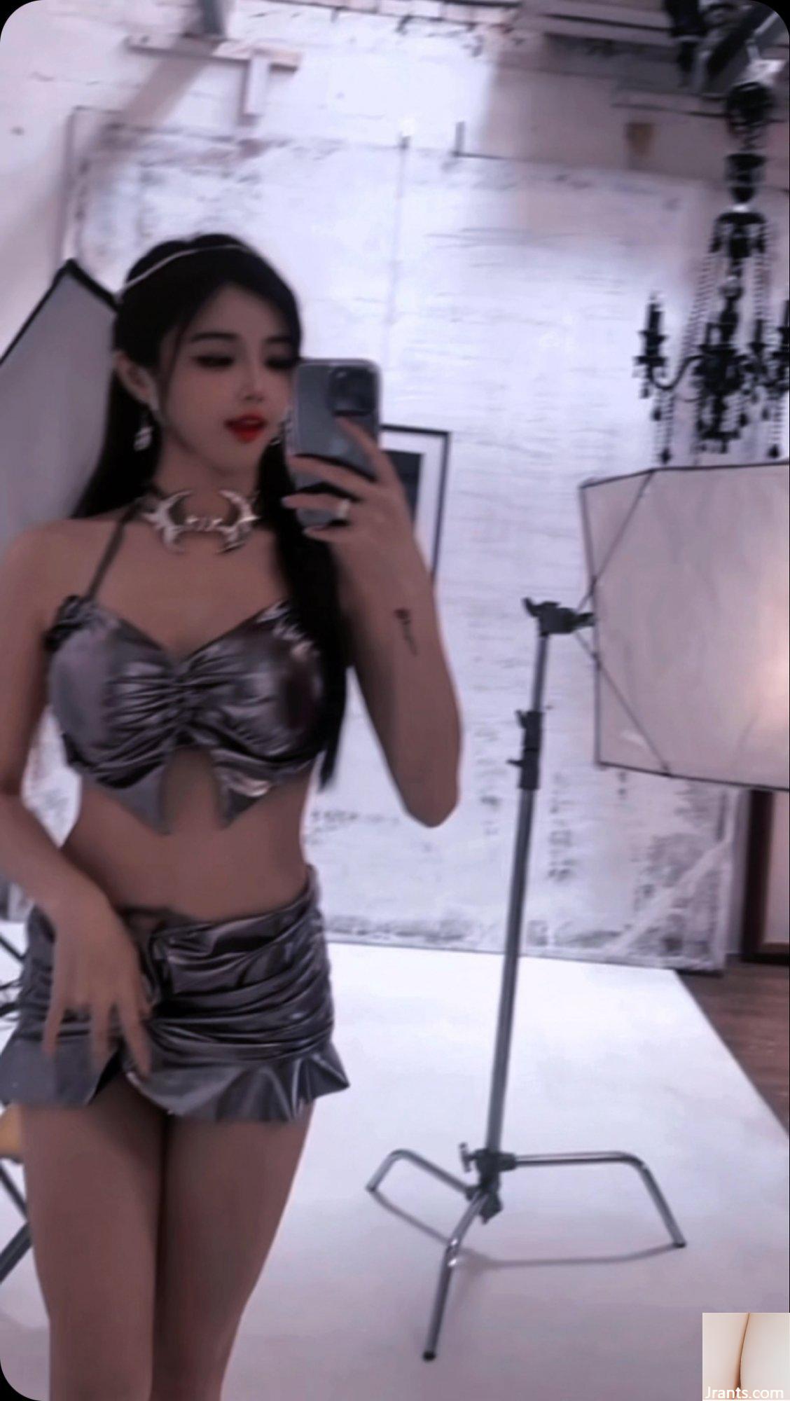 Hình ảnh hot girl hàng đầu “ning_7.9” với đường rãnh sâu và đầy đặn quá hấp dẫn (20P) - Ảnh 9