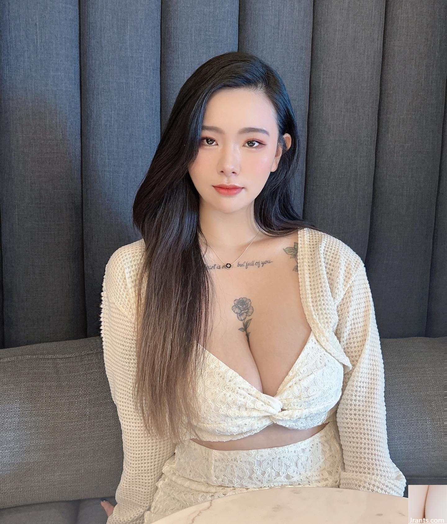 Những đường cong quyến rũ của “Mumu” trắng trẻo và dịu dàng, chỉ cần nhìn vào là không thể giấu được sự phấn khích (18P) - Ảnh 17