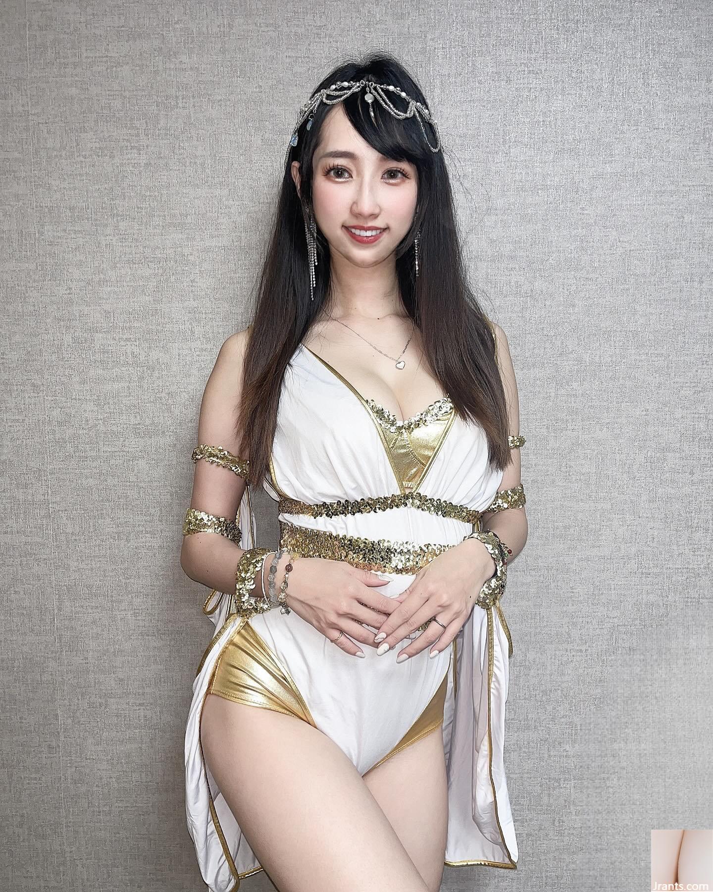 Nụ cười ngọt ngào và quyến rũ của “Pistachio Rabbit Chu Yantu” nguyên bản và có thân hình đẹp nhất (17P) - Ảnh 16