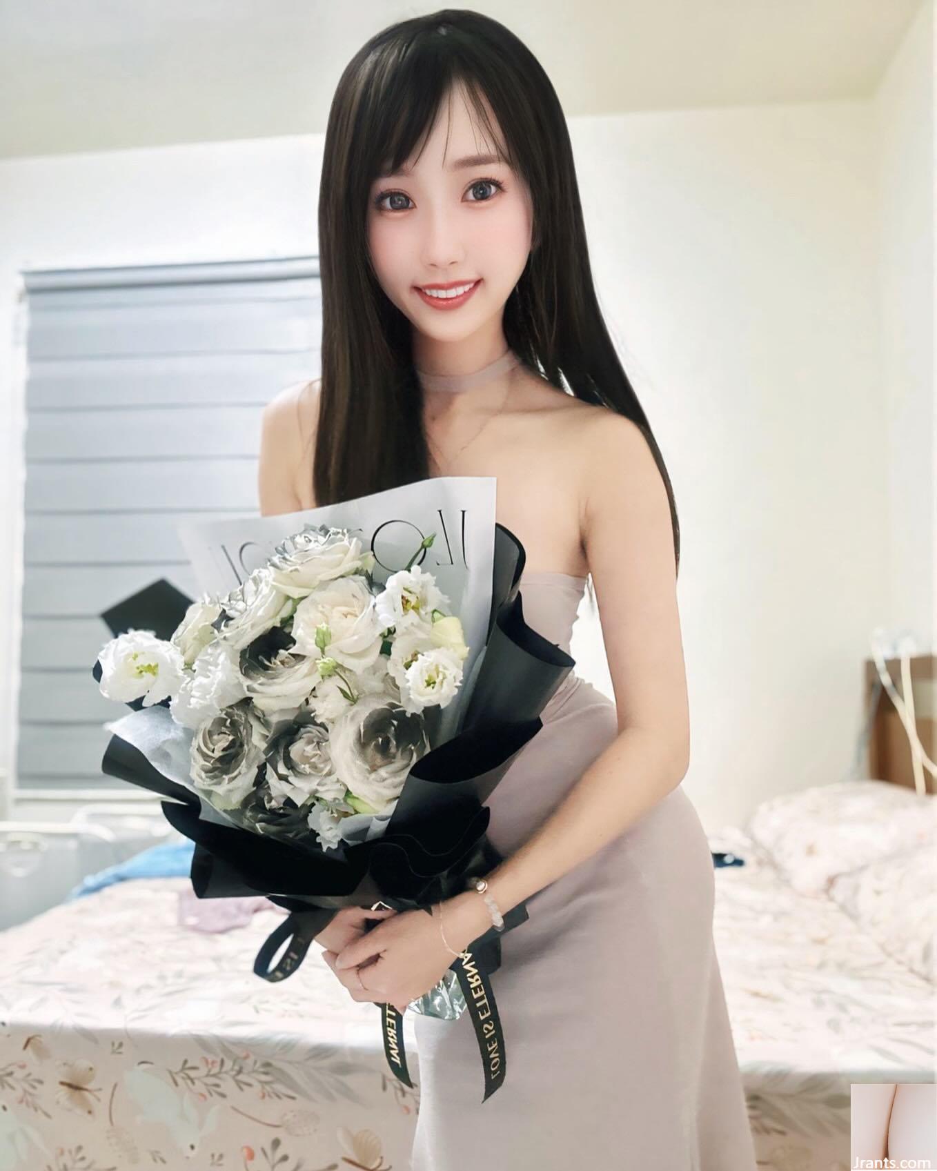 Nụ cười ngọt ngào và quyến rũ của “Pistachio Rabbit Chu Yantu” nguyên bản và có thân hình đẹp nhất (17P) - Ảnh 9