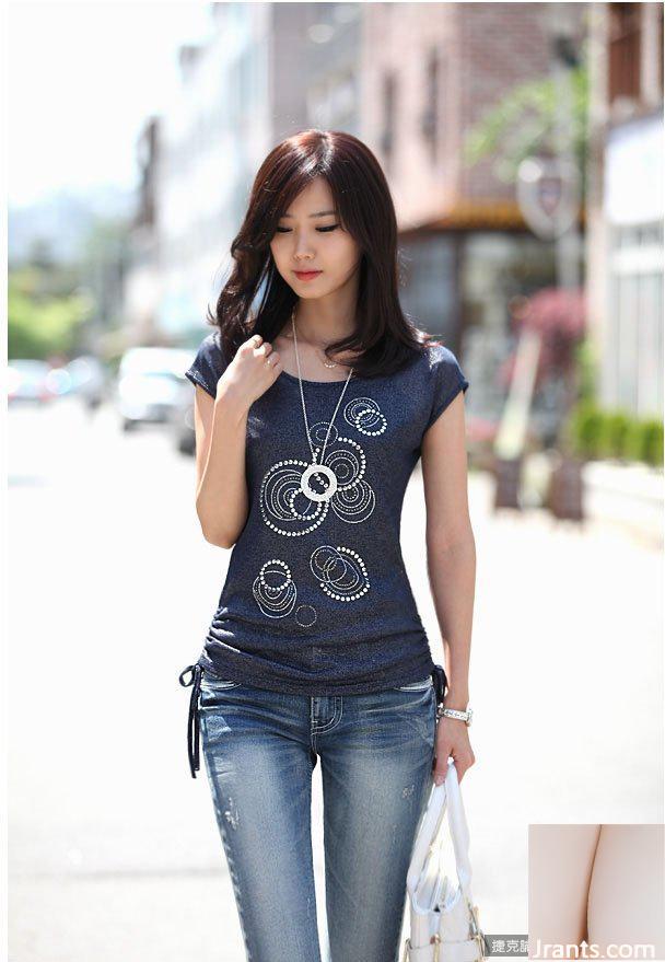 Cô gái mặc quần jeans ngây ngất-Jin Yaran (51P) - Ảnh 51