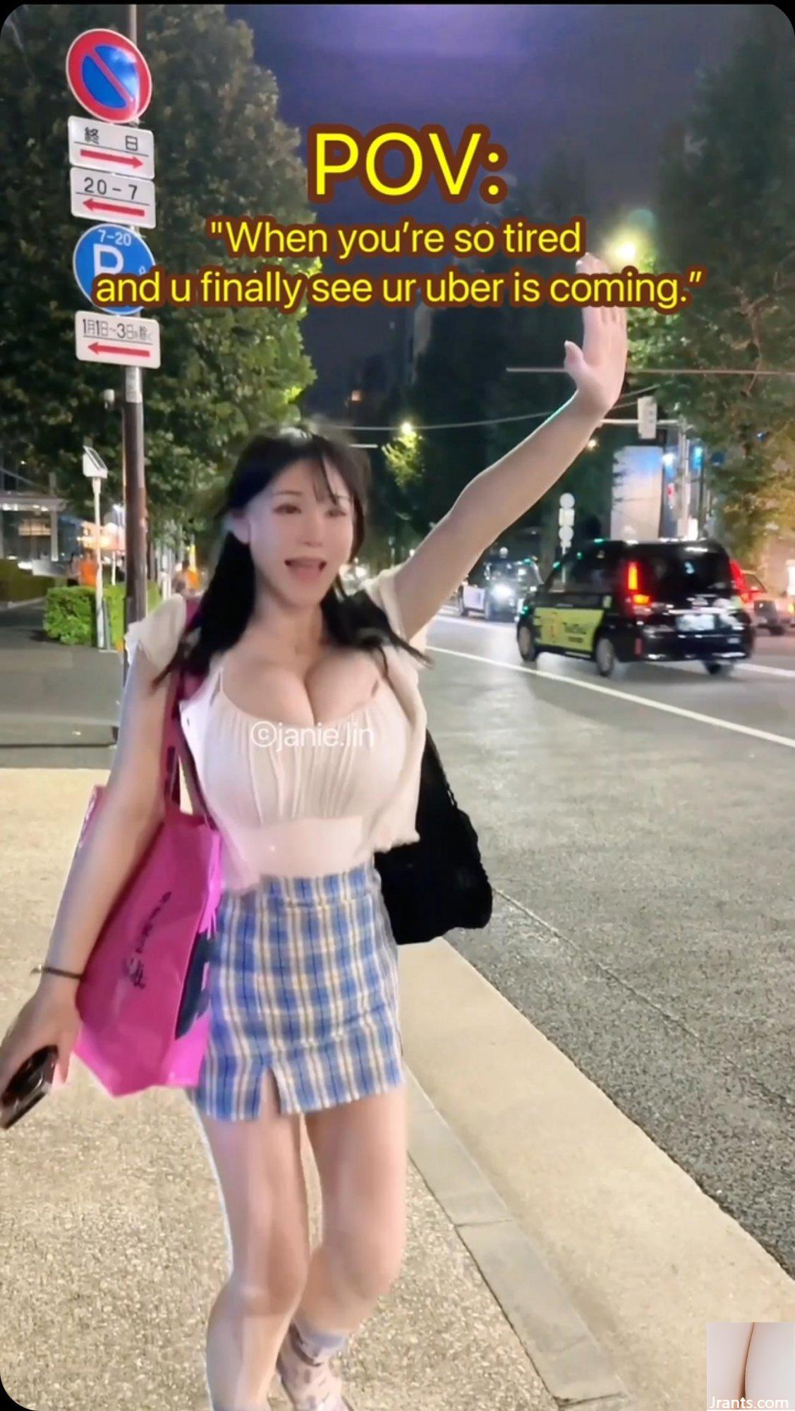 Vẻ ngoài thanh tú của “JANiE Ni Ni” bùng nổ gợi cảm khiến người ta mê mẩn và siêu dễ thương (14P)