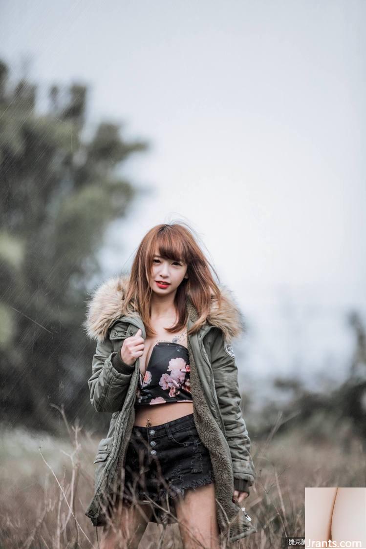 Bạn vẫn có thể có bộ ngực lớn trong tuyết! Cô gái áo khoác siêu hung dữ thả ngực (27P) - Ảnh 23