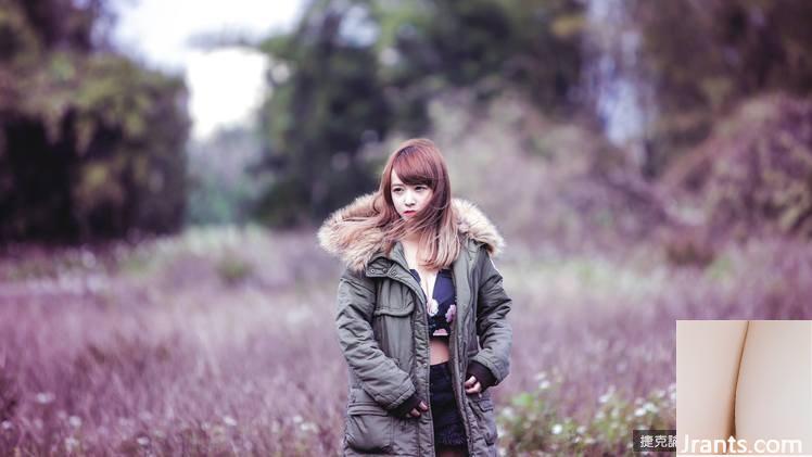 Bạn vẫn có thể có bộ ngực lớn trong tuyết! Cô gái áo khoác siêu hung dữ thả ngực (27P) - Ảnh 9