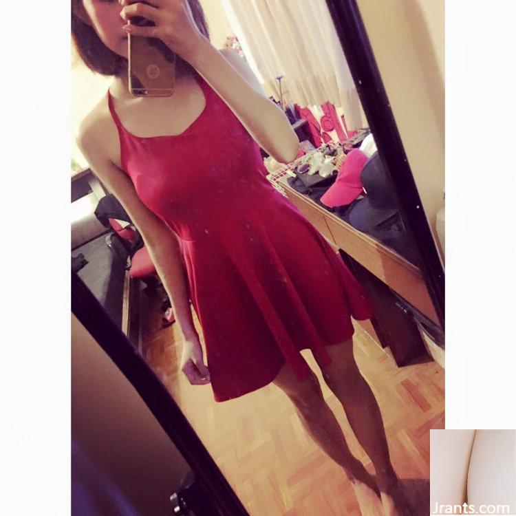 ~Zhou Shanshan~ Từ từ cởi áo khoác để lộ chiếc váy hồng và tấm lưng gợi cảm bắt mắt như bộ ngực xinh đẹp của cô ấy (41P) - Ảnh 22