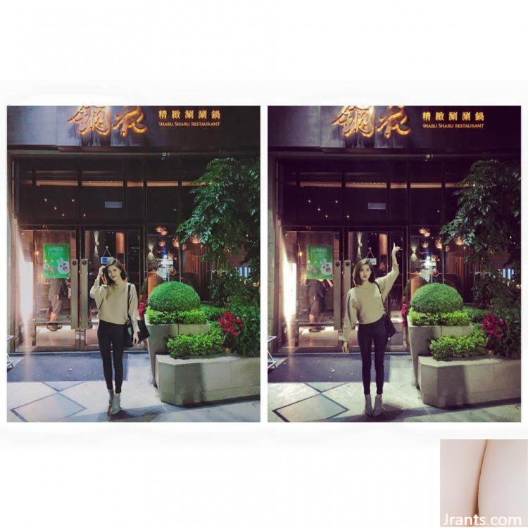 ~Zhou Shanshan~ Từ từ cởi áo khoác để lộ chiếc váy hồng và tấm lưng gợi cảm bắt mắt như bộ ngực xinh đẹp của cô ấy (41P) - Ảnh 3