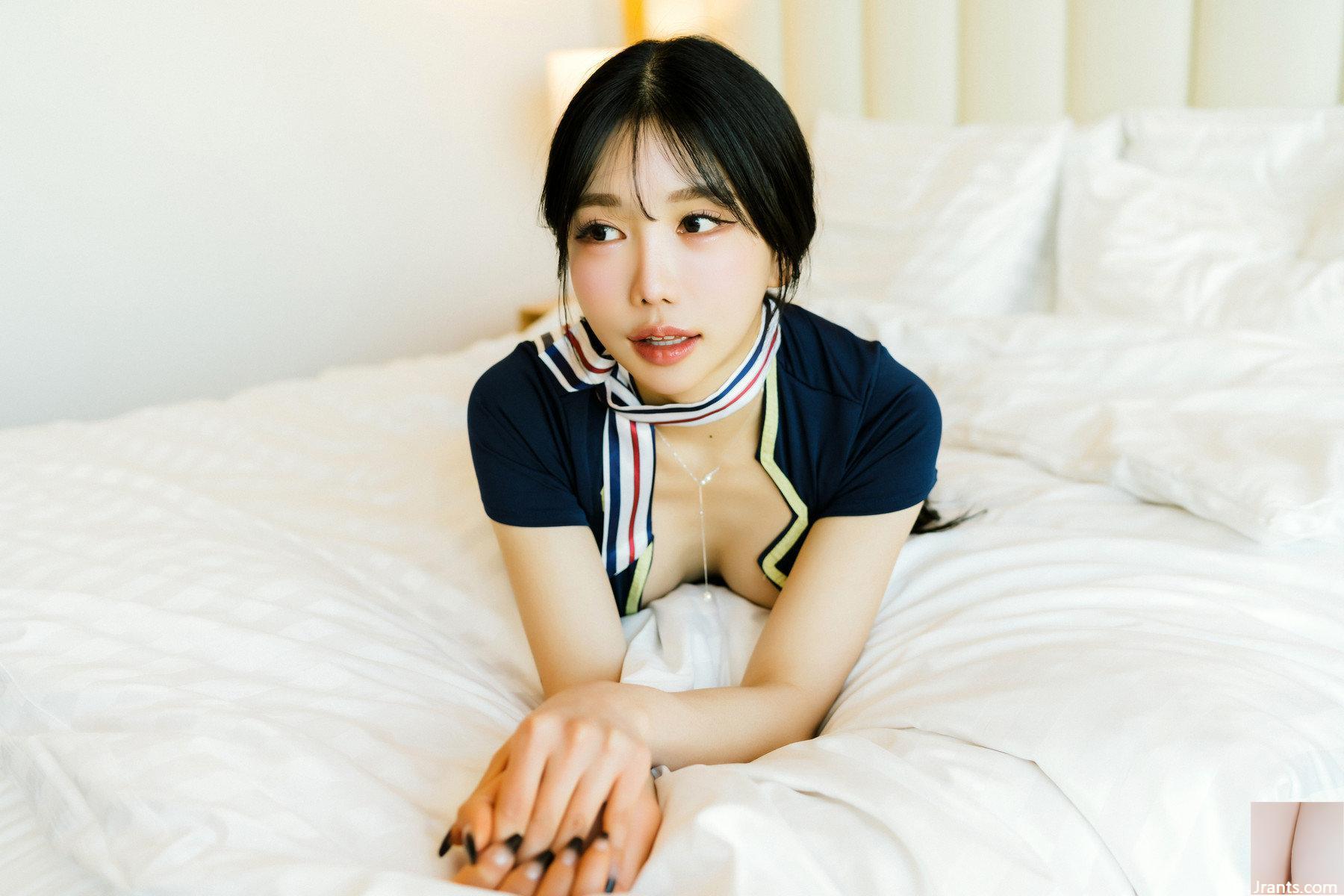 (Yunjin He O) Cô thư ký quyến rũ khoe bộ ngực đầy đặn và xinh đẹp để giải quyết rắc rối cho bạn (53P) - Ảnh 32