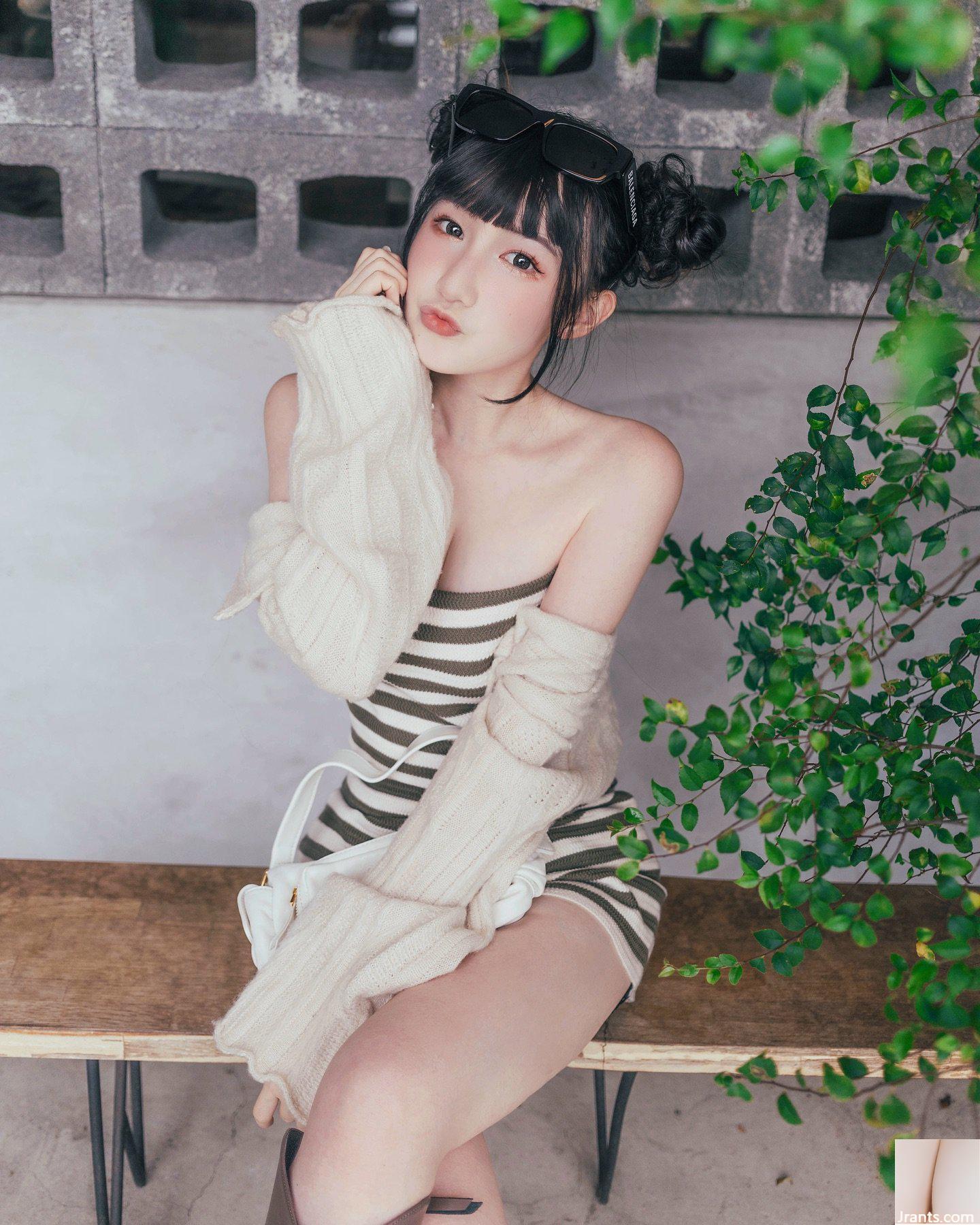 Người đẹp ngực khủng “Kezi KI” Xiaomo khoe góc nhìn xấu xa, bị fan chê quá đẹp (23P) - Ảnh 12