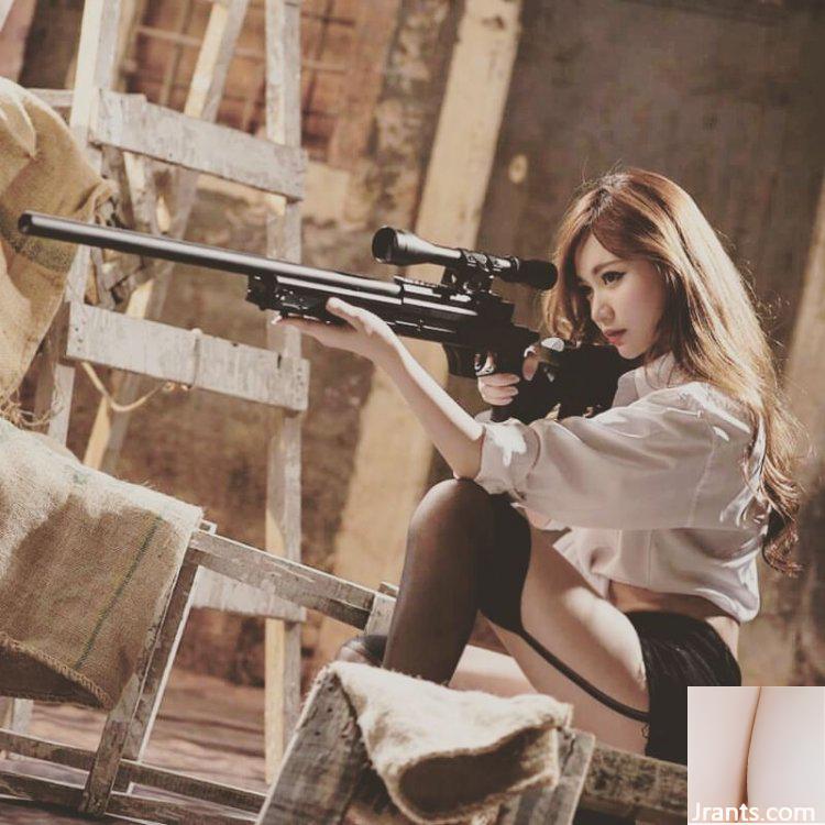 Doll Girl~Su Xiaoli~Tất sọc gợi cảm (36P) - Ảnh 33