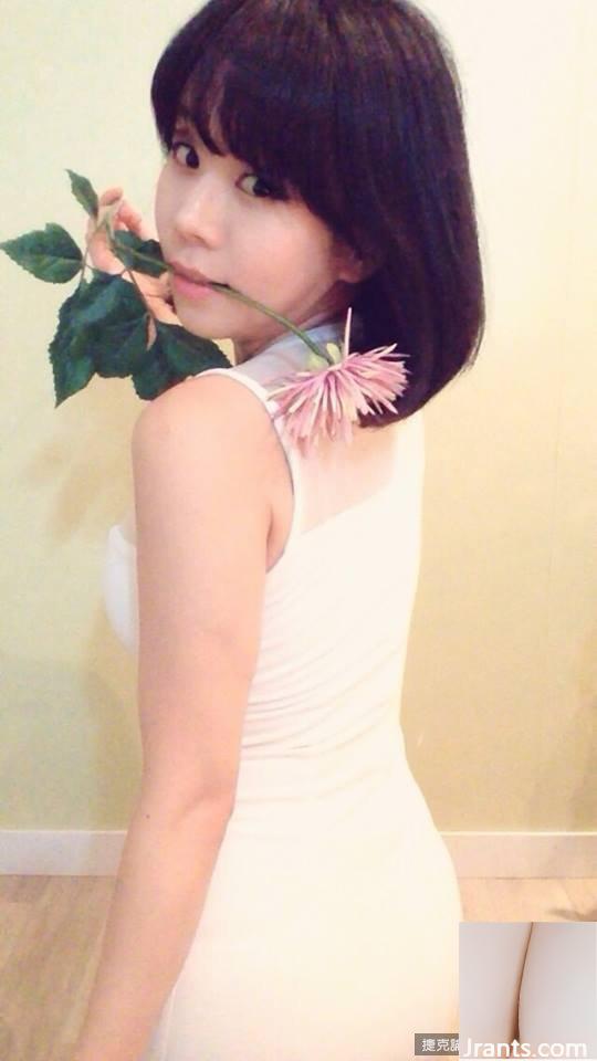 Cô gái Hàn Quốc với bộ ngực nở nang và bộ ngực nở nang ~ Showry ~ “Mayonnaise Facial Cum” làm bánh sandwich (43P) - Ảnh 22