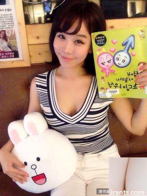 Cô gái Hàn Quốc với bộ ngực nở nang và bộ ngực nở nang ~ Showry ~ “Mayonnaise Facial Cum” làm bánh sandwich (43P) - Ảnh 33