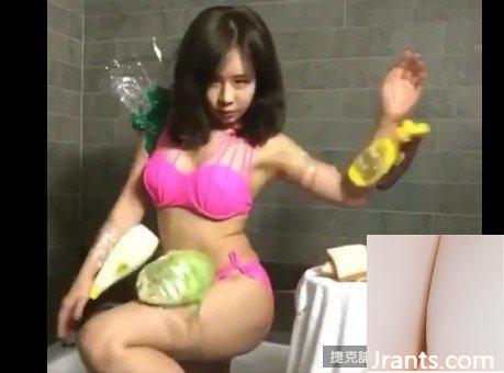 Cô gái Hàn Quốc với bộ ngực nở nang và bộ ngực nở nang ~ Showry ~ “Mayonnaise Facial Cum” làm bánh sandwich (43P) - Ảnh 6