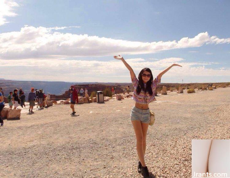 Cô gái xinh đẹp 32C Madou ~ An Mina ~ bộ đồ ngủ chữ V khoét sâu gợi cảm hơi lộ ngực (21P) - Ảnh 10