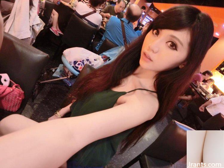 Cô gái có làn da trắng, dáng mảnh mai và đôi chân dài ~ Zhang Rongrong ~ bờ vai thon và bộ ngực thon, thật gợi cảm (61P) - Ảnh 17