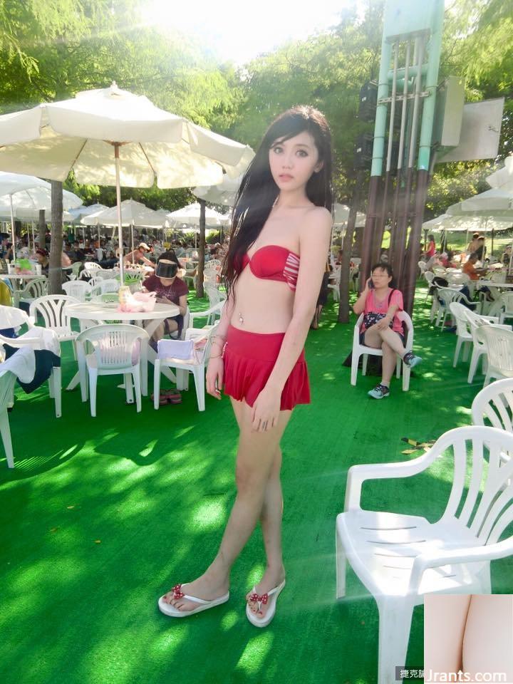 Cô gái có làn da trắng, dáng mảnh mai và đôi chân dài ~ Zhang Rongrong ~ bờ vai thon và bộ ngực thon, thật gợi cảm (61P) - Ảnh 29