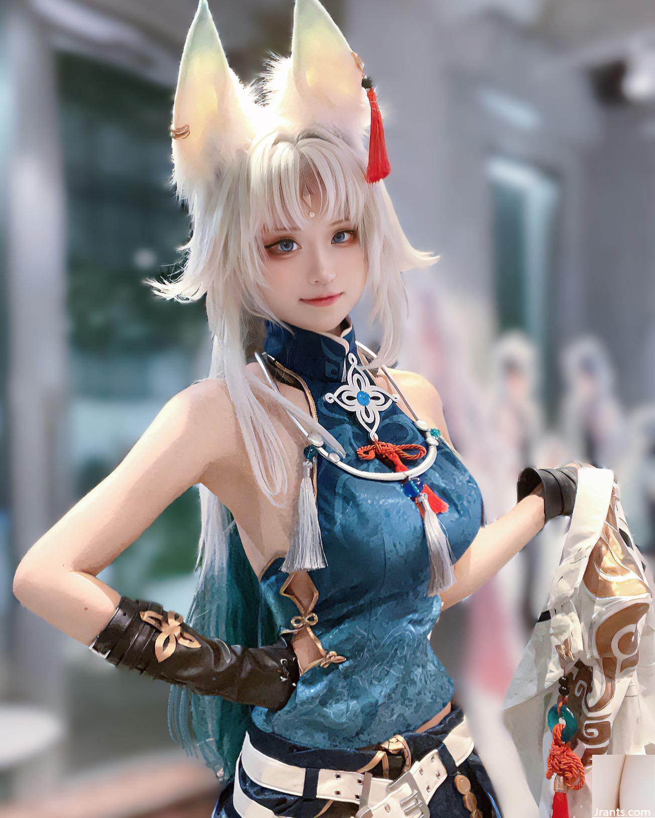 Nàng tiên “Qian Yang” với khuôn mặt đầy đặn xuống trần gian và có tỷ lệ cơ thể siêu bắt mắt (15P) - Ảnh 3