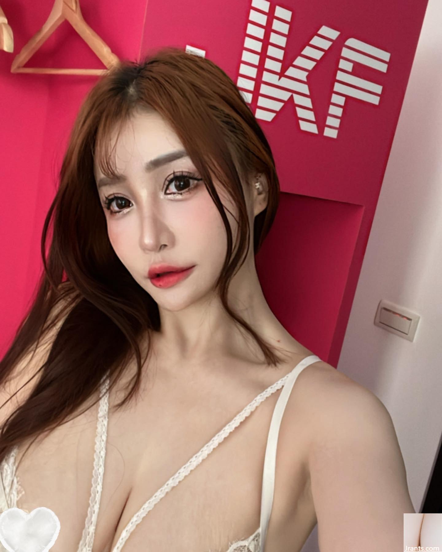 Vẻ đẹp tự nhiên (Verna Li Qianchen) sở hữu vóc dáng tuyệt vời, để lộ bộ ngực trắng nõn và dịu dàng (14P) - Ảnh 2