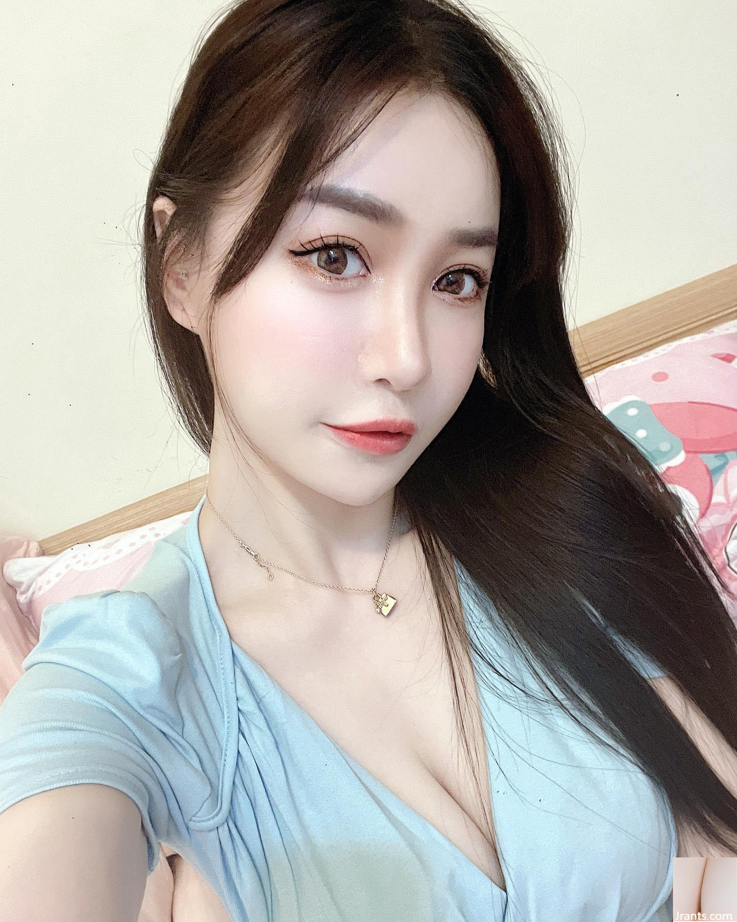 Vẻ đẹp tự nhiên (Verna Li Qianchen) sở hữu vóc dáng tuyệt vời, để lộ bộ ngực trắng nõn và dịu dàng (14P) - Ảnh 6