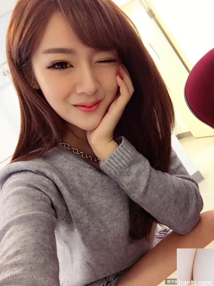 ~Chen Wei (Paipai Benben) ~ Chiếc váy bó sát màu đen có bộ ngực khủng và vòng eo thon, siêu quyến rũ!! - Ảnh 42