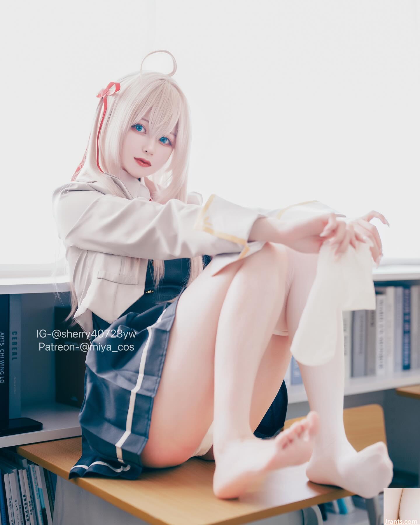 “sherry40723yw” thanh lịch và xinh đẹp với đường xẻ chữ V sâu không cưỡng lại được sự cám dỗ (17P) - Ảnh 2