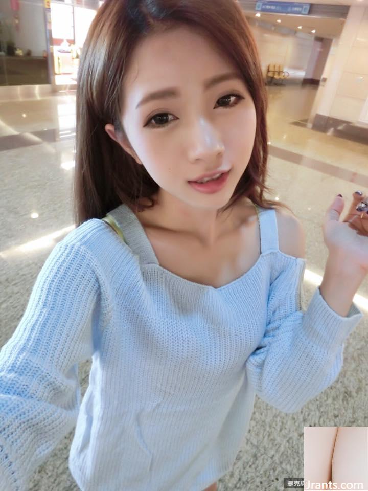 Hot girl 30D ~Hu Qi (Qiqi)~nội y gợi cảm, tất đen, cực kỳ cám dỗ (40P) - Ảnh 21