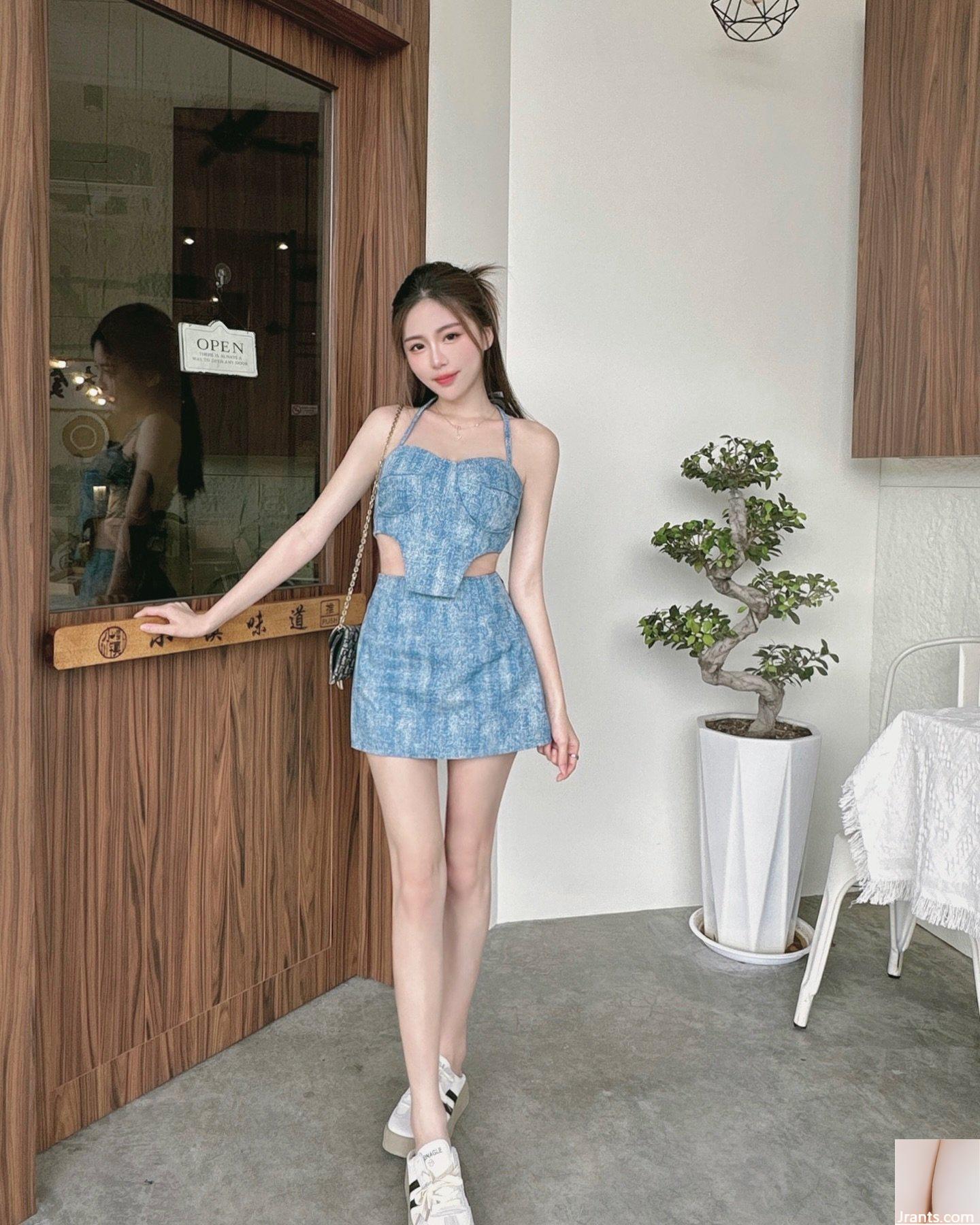 Vẻ đẹp tươi tắn “chinjoo_1203” có đường cong quyến rũ và thân hình bắt mắt (14P) - Ảnh 4